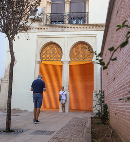 ACCESO OCCIDENTAL AL JARDÍN-HUERTO DE ORIVE. PUERTA DE OCCIDENTE