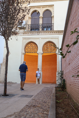 ACCESO OCCIDENTAL AL JARDÍN-HUERTO DE ORIVE. PUERTA DE OCCIDENTE